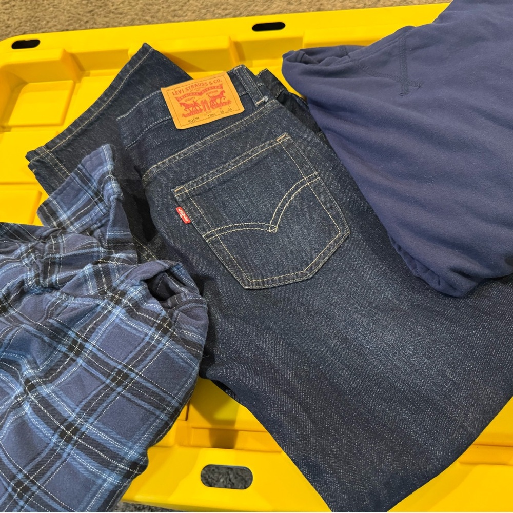 Levi's Kids Dark Blue Denim Jeans